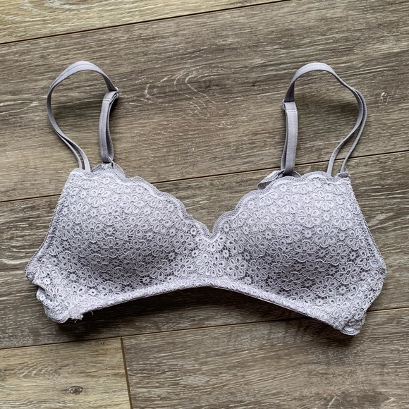 aerie Other - Aerie Sunnie Wireless Push-Up Floral Lace Bra (34A)